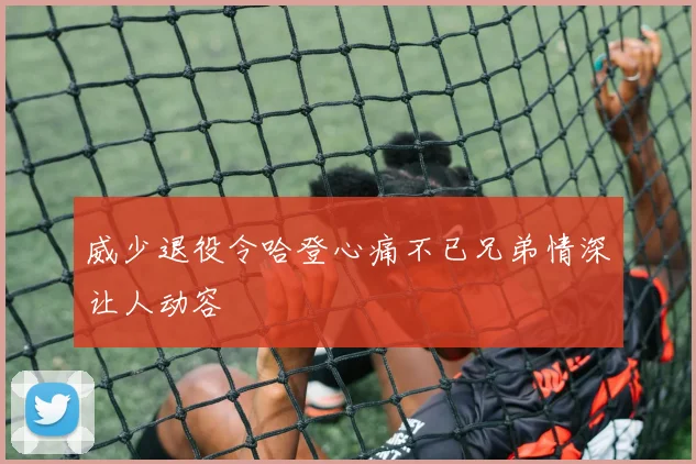 威少退役令哈登心痛不已兄弟情深让人动容